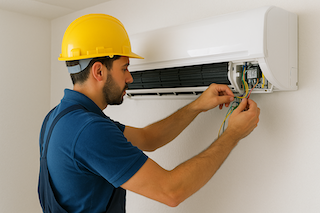 Reparación e instalación de aire acondicionado en Alicante — técnicos frigoristas F-GAS